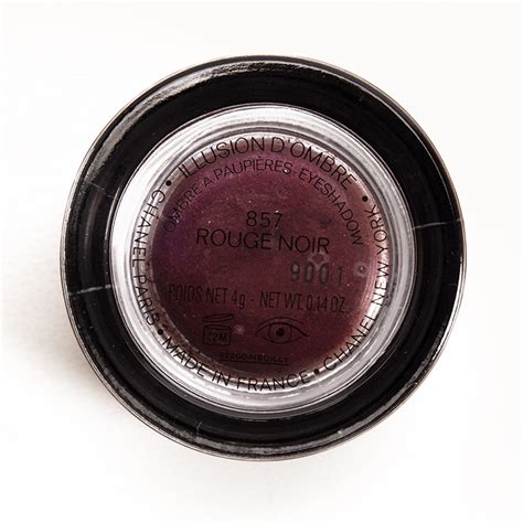 Chanel Rouge Noir Illusion d'Ombre Eyeshadow Review, Photos 